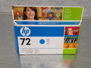 Thumbnail image of 40 x HP 72 Designjet High Capacity Cyan Toner Printer Ink Cartridges 130mL