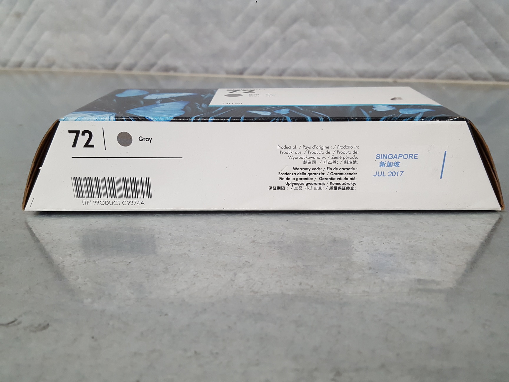 Image of 16 x HP 72 Designjet High Capacity Gray Toner Printer Ink Cartridges 130mL