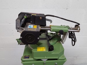 Thumbnail image of Elektra Beckum 10" Sliding Cross Cut Mitre Saw Model KGS 300 with Stand