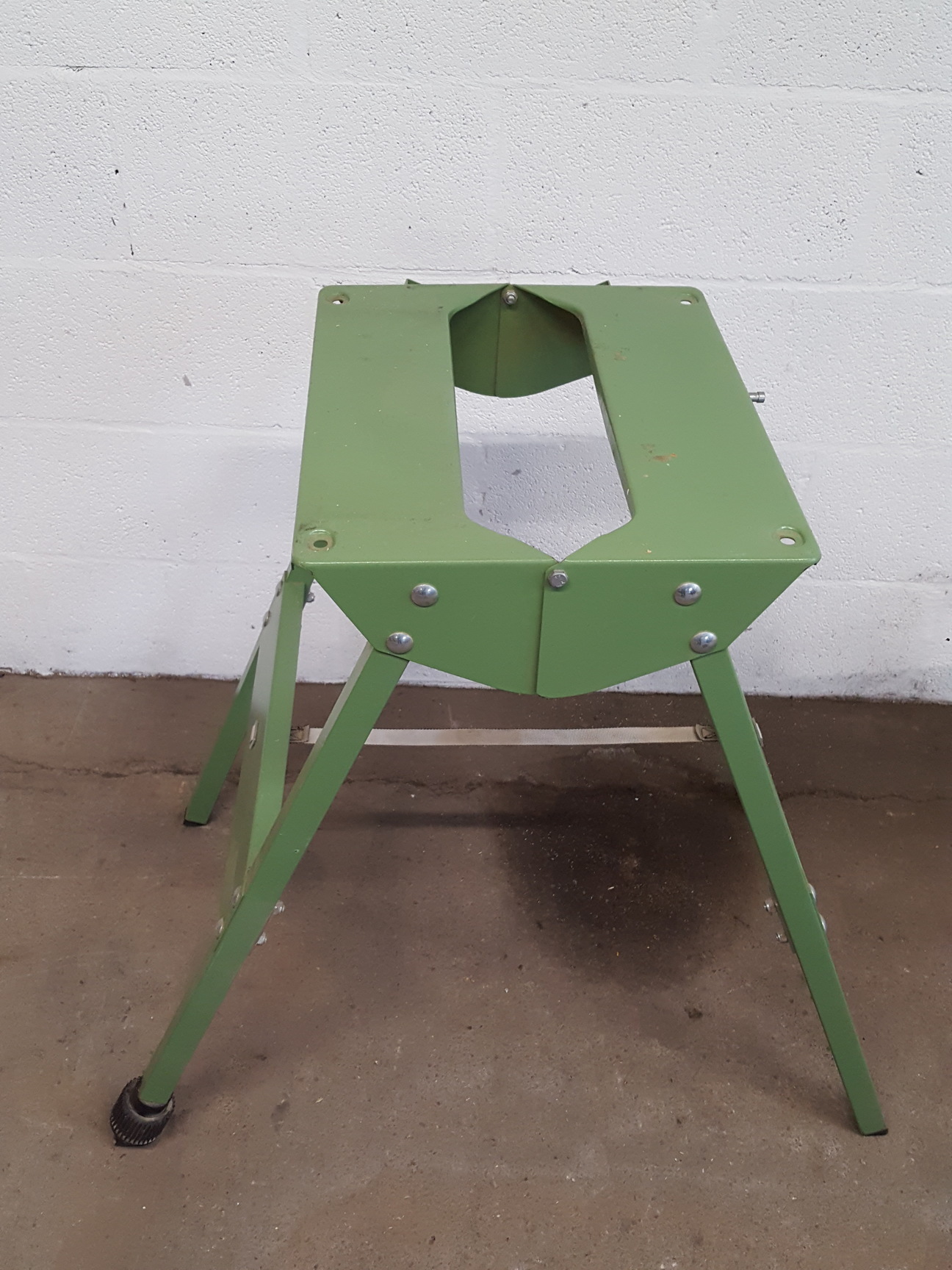 Image of Elektra Beckum 10" Sliding Cross Cut Mitre Saw Model KGS 300 with Stand