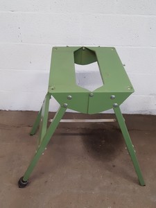 Thumbnail image of Elektra Beckum 10" Sliding Cross Cut Mitre Saw Model KGS 300 with Stand