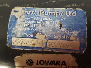Thumbnail image of Lowara NFM150/A Centrifugal Water Pump Lab