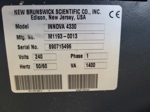 Thumbnail image of New Brunswick Innova 4330 Refrigerated Incubator Shaker Lab Spares/Repairs
