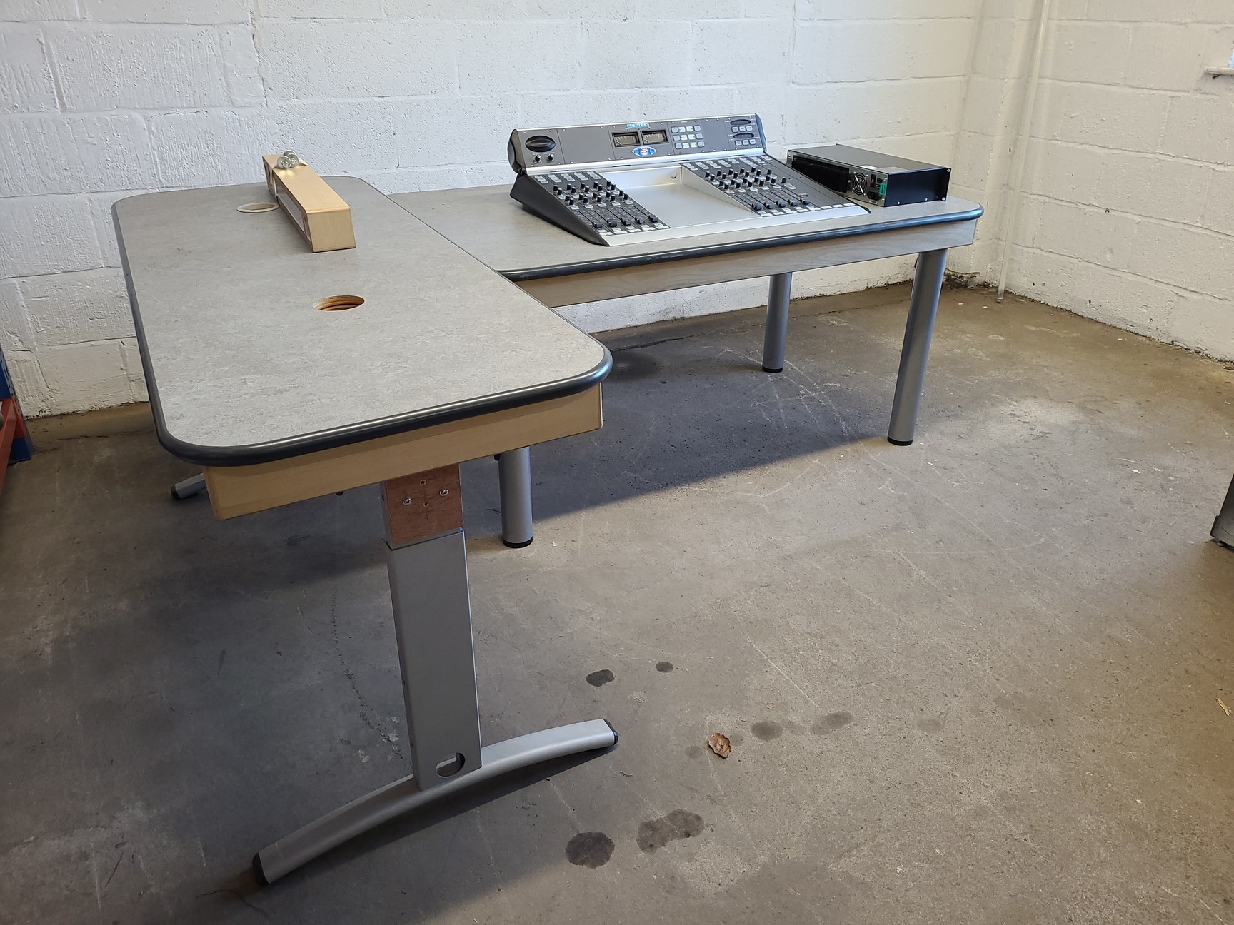 Image of Sonifex S2 Radio Broadcast Mixer Console Studio Desk with Power Supply