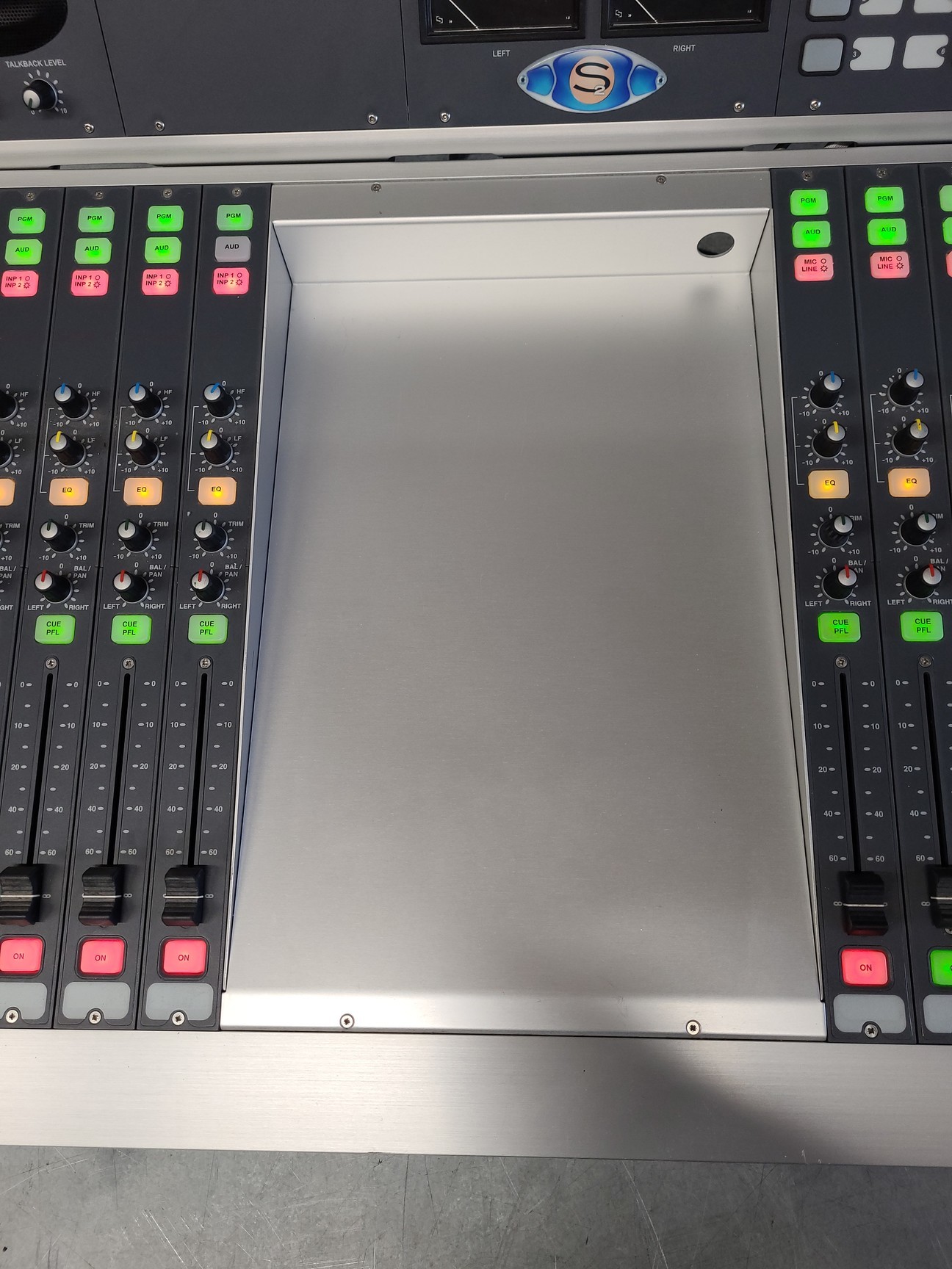 Image of Sonifex S2 Radio Broadcast Mixer Console Studio Desk with Power Supply