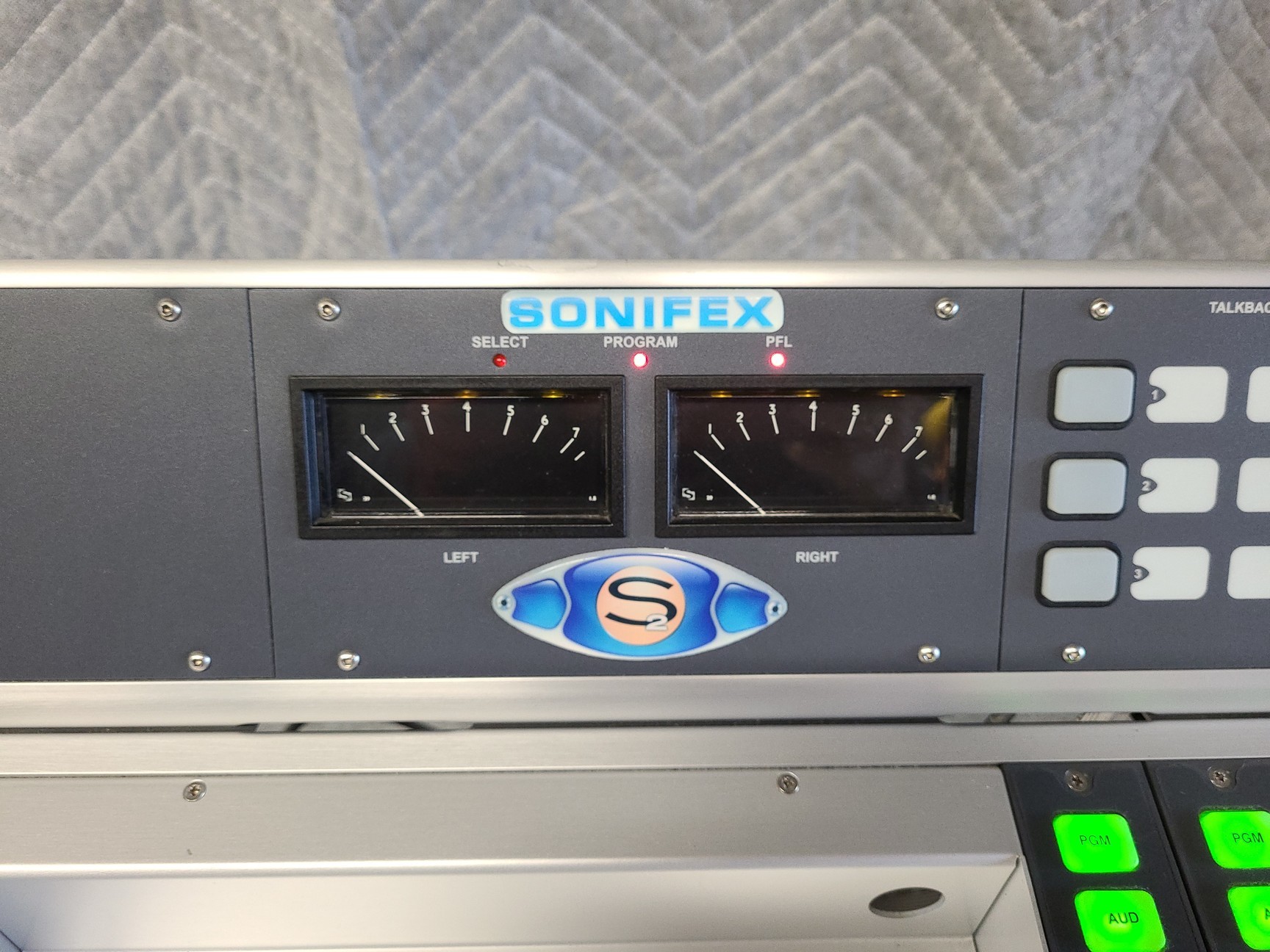 Image of Sonifex S2 Radio Broadcast Mixer Console Studio Desk with Power Supply