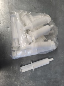 Thumbnail image of Lot of Lab Consumables - CentrifugeTubes, Plastic Syringes, Bottles, Waste Bins