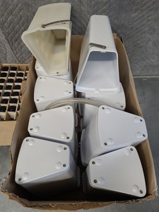 Thumbnail image of Lot of Lab Consumables - CentrifugeTubes, Plastic Syringes, Bottles, Waste Bins