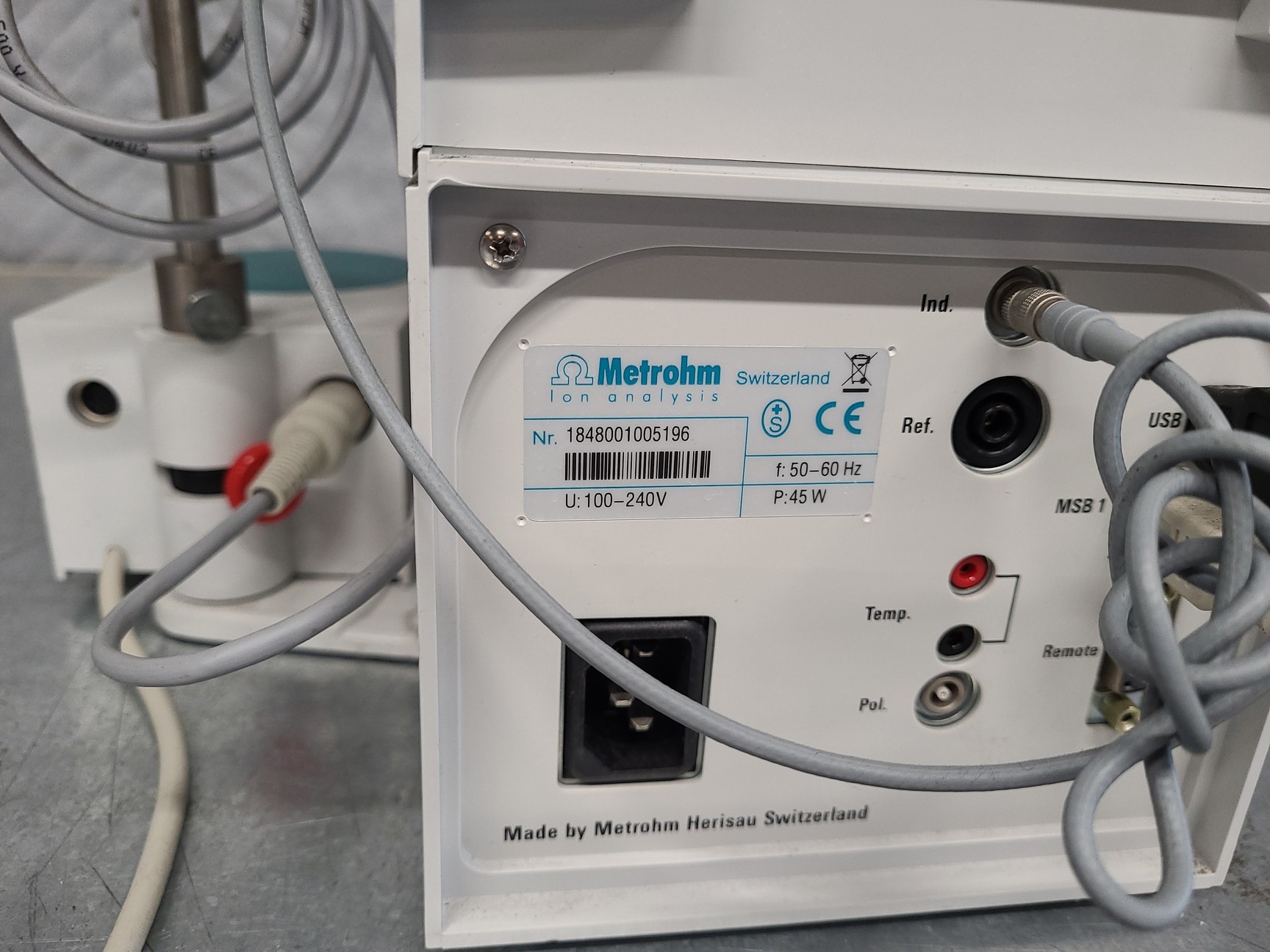 Image of Metrohm 848 Titrino Plus Titration System - 802 & 804 - Faulty Screen Lab