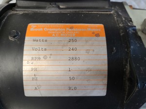 Thumbnail image of Wombat DS 40 Single Stage High Vacuum Pump with Trolley