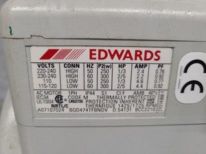 Thumbnail image of Edwards E-Lab-2 Single-Phase Vacuum Pump Lab