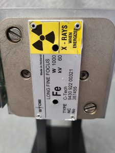 Thumbnail image of 2 x Stoe XRD Diffraction X-Ray Units, Parts & Accessories Lab