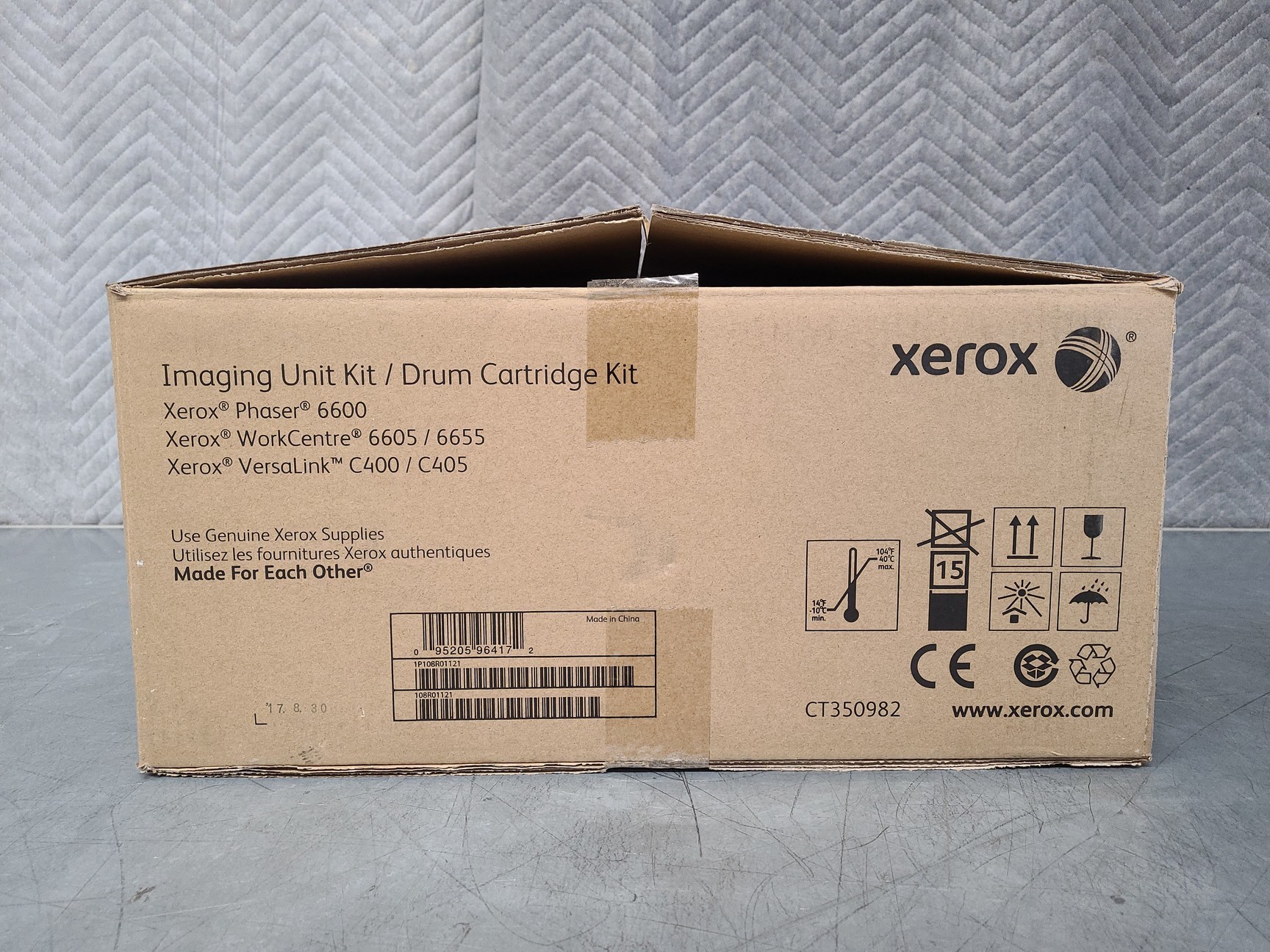 Image of 2 x Xerox Imaging Unit Kit / Drum Cartridge Kit for 6600, 6605, 6655, C400, C405