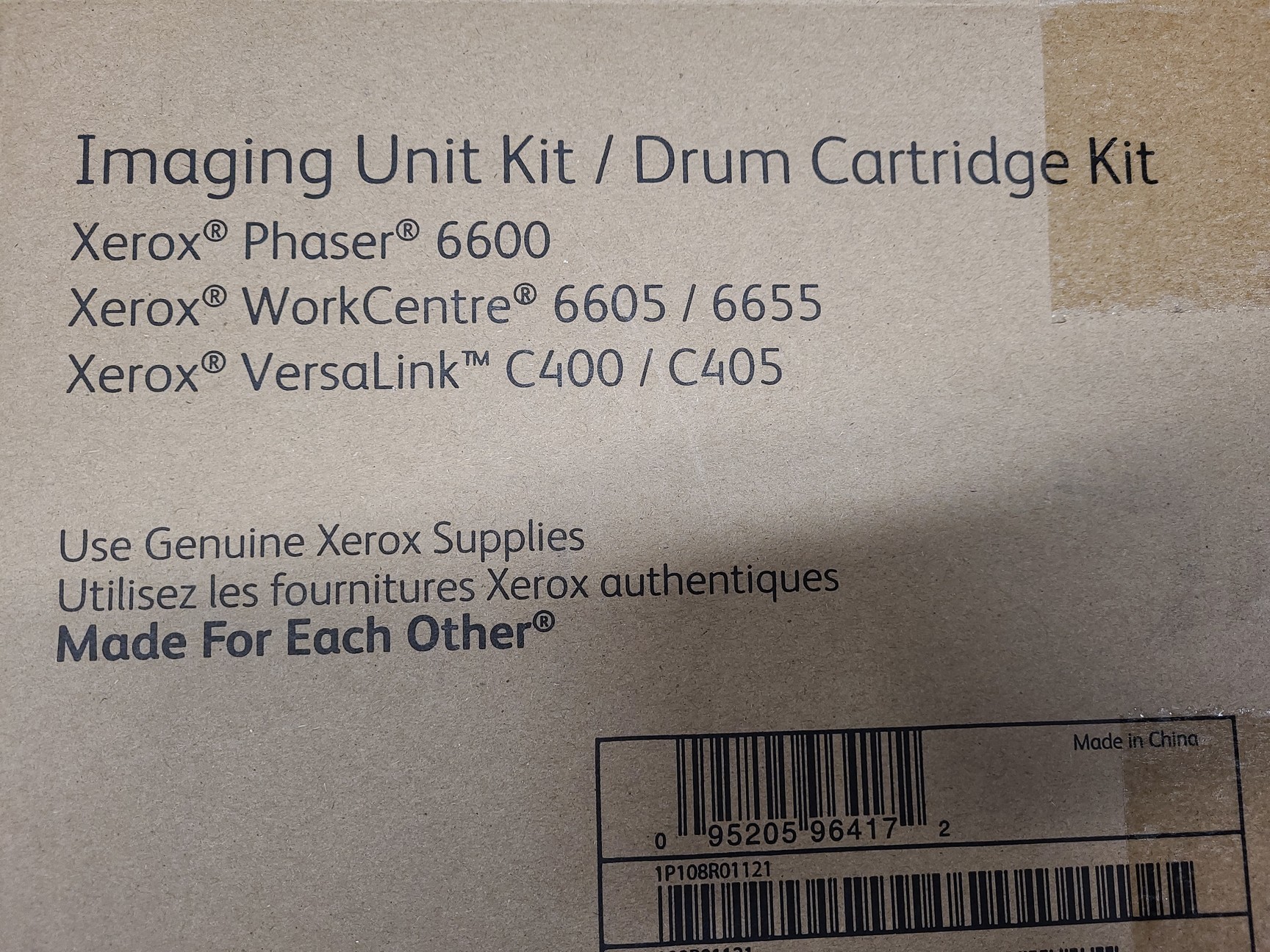 Image of 2 x Xerox Imaging Unit Kit / Drum Cartridge Kit for 6600, 6605, 6655, C400, C405