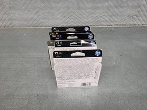 Thumbnail image of 18 x HP Designjet 72 & 761 Ink Cartridges 130ml & 69ml Toner Printer Ink