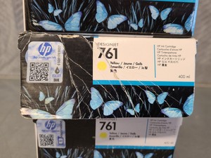 Thumbnail image of 28 x HP Designjet 761 Ink Cartridges 400ml & 775ml Toner Printer Ink