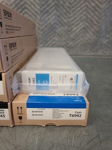 Thumbnail image of 15 x Epson Toner Ink Cartridges - T6941, T6942, T6943, T6944 & T6945