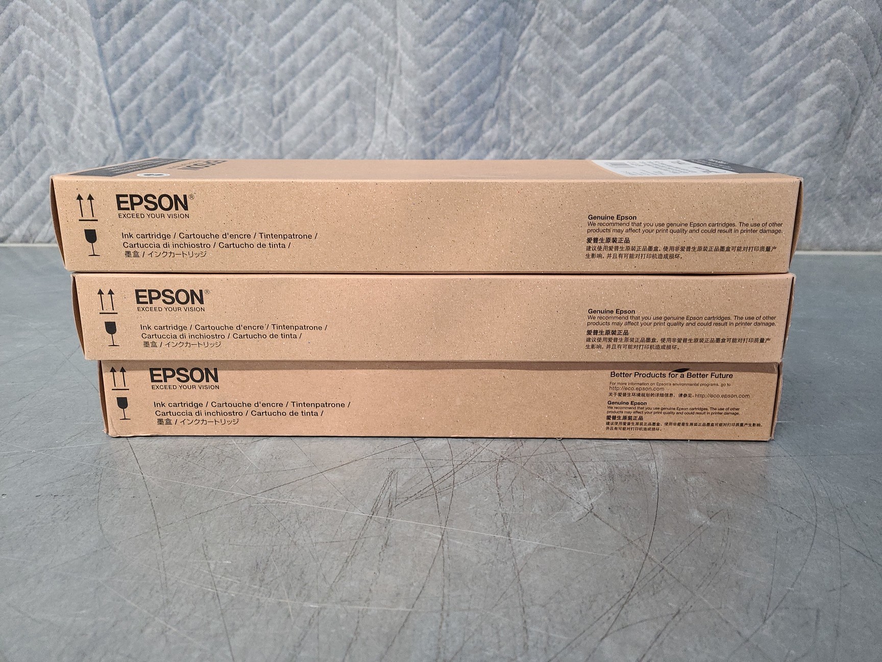 Image of 15 x Epson Toner Ink Cartridges - T6941, T6942, T6943, T6944 & T6945