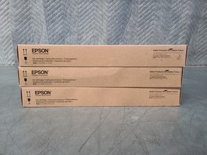 Thumbnail image of 15 x Epson Toner Ink Cartridges - T6941, T6942, T6943, T6944 & T6945