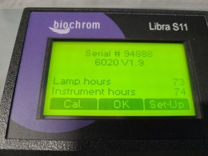 Thumbnail image of Biochrom Libra S11 Visible Spectrophotometer Lab