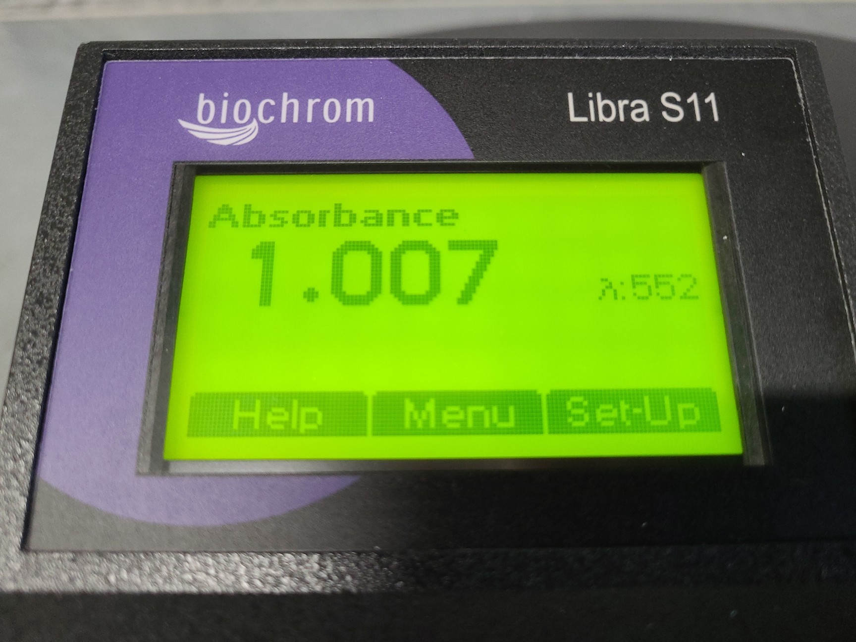 Image of Biochrom Libra S11 Visible Spectrophotometer Lab