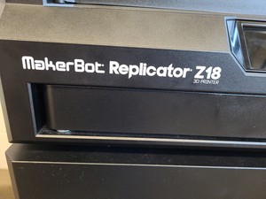 Thumbnail image of MakerBot Replicator Z18 3D Printer, Fifth Generation,