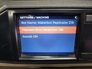 Thumbnail image of MakerBot Replicator Z18 3D Printer, Fifth Generation,