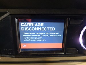 Thumbnail image of MakerBot Replicator Z18 Fifth Generation 3D Printer with Cart 3D Printing