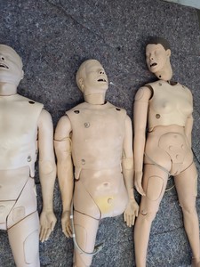 Thumbnail image of 3 x Medical Practice First Aid Dummies & 6 x VitalSim Vital Signs Simulators Lab