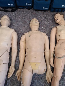 Thumbnail image of 3 x Medical Practice First Aid Dummies & 6 x VitalSim Vital Signs Simulators Lab