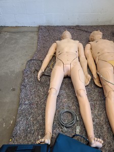 Thumbnail image of 3 x Medical Practice First Aid Dummies & 6 x VitalSim Vital Signs Simulators Lab