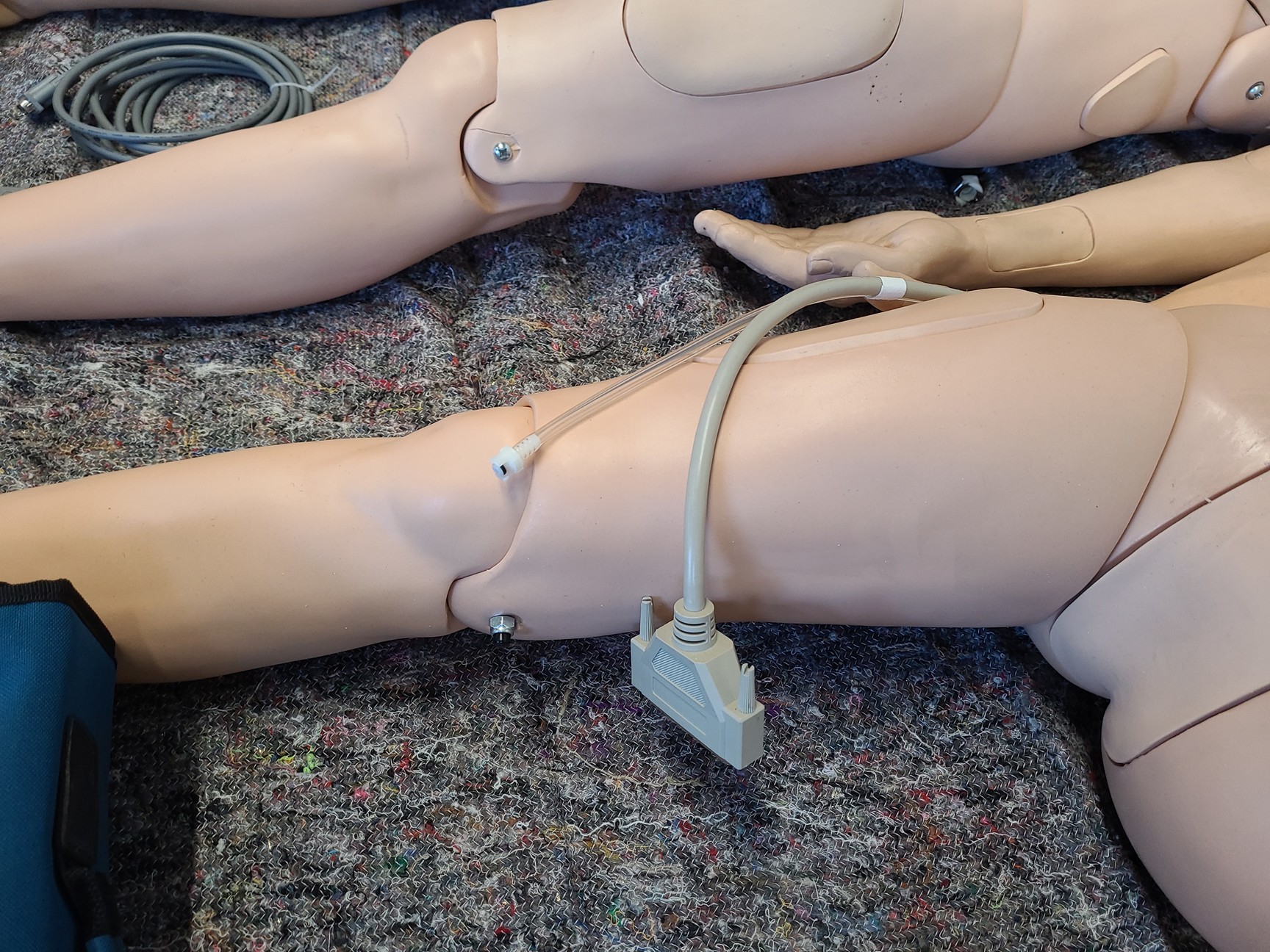 Image of 3 x Medical Practice First Aid Dummies & 6 x VitalSim Vital Signs Simulators Lab
