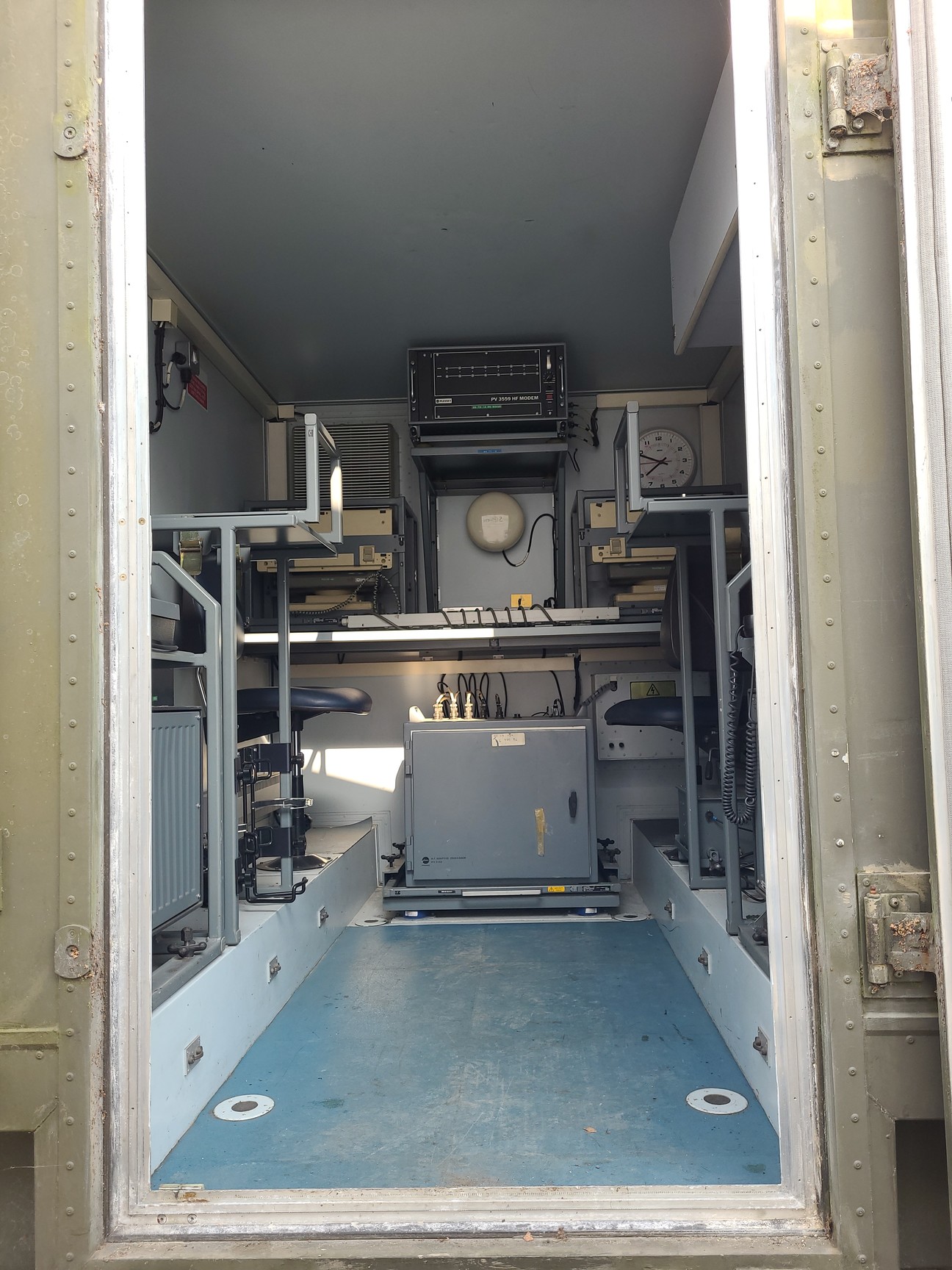 Image of Ex-Military Communications Trailer Unit Plessey 640/I/27538 Low Power Container