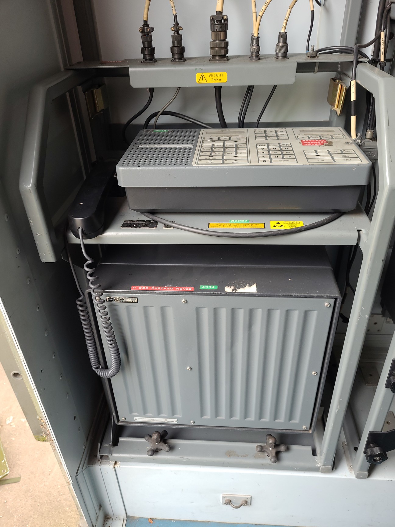 Image of Ex-Military Communications Trailer Unit Plessey 640/I/27538 Low Power Container