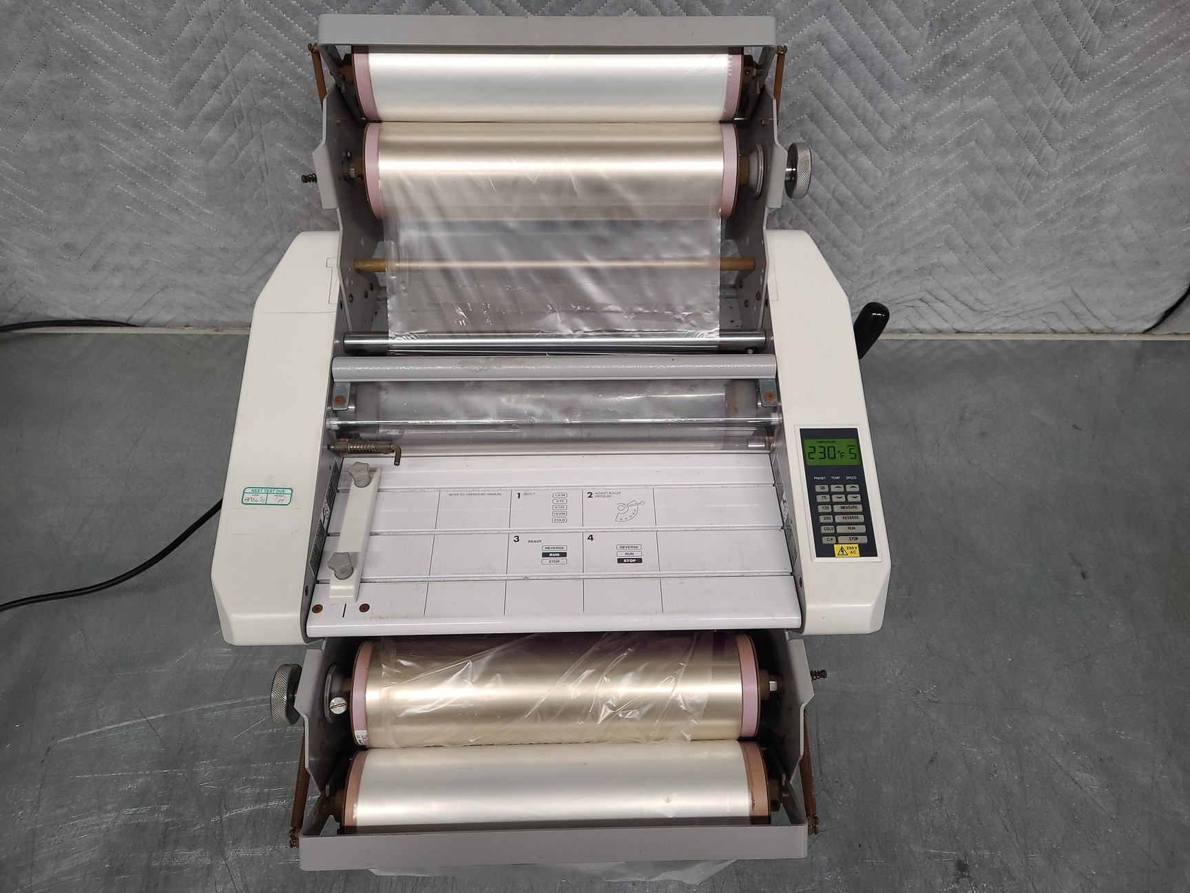 Image of MEGA PCB Dry Film Roll Laminator Model 305 Printed Circuits Lab