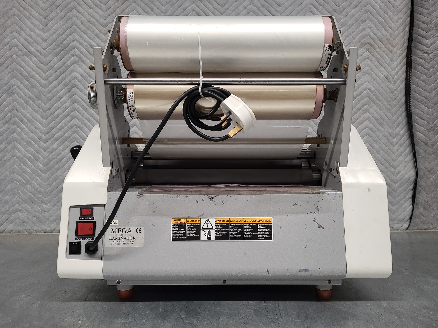 Image of MEGA PCB Dry Film Roll Laminator Model 305 Printed Circuits Lab