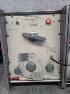 Thumbnail image of Marconi Instruments LTD Oscillator TF1246 & Circuit Magnification Meter TF1245A 