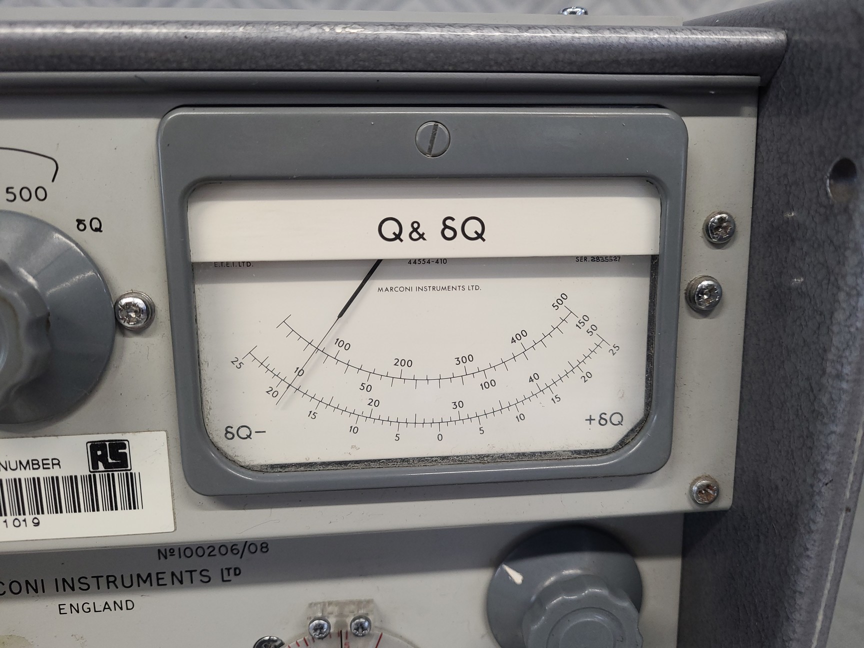 Image of Marconi Instruments LTD Oscillator TF1246 & Circuit Magnification Meter TF1245A 