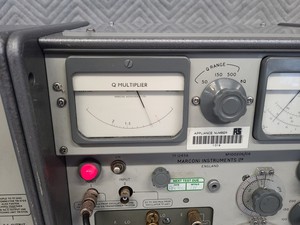 Thumbnail image of Marconi Instruments LTD Oscillator TF1246 & Circuit Magnification Meter TF1245A 