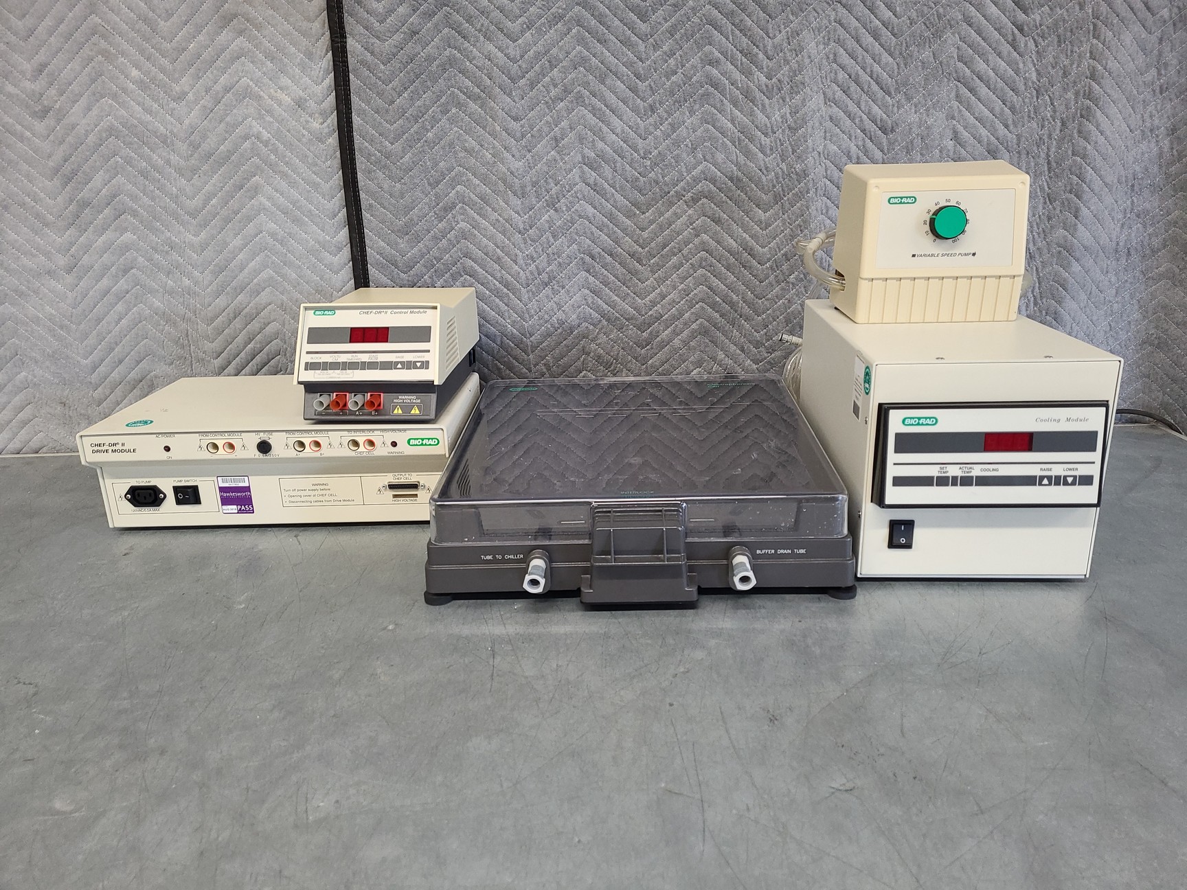 Image of Bio-Rad Chef DR-II Electrophoresis System - Cooling, Control, Drive Module Lab
