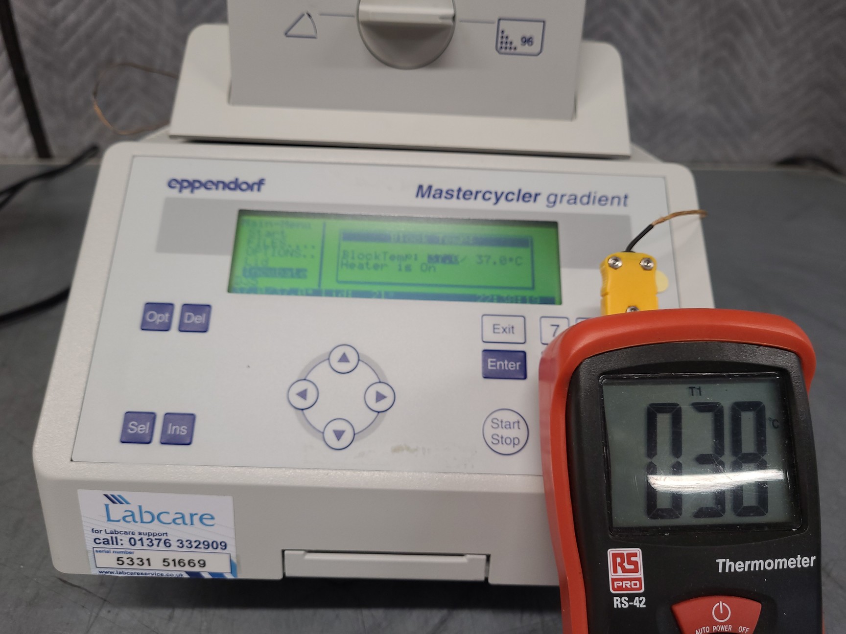 Image of Eppendorf Mastercycler Gradient Authorised Thermal Cycler PCR System Lab