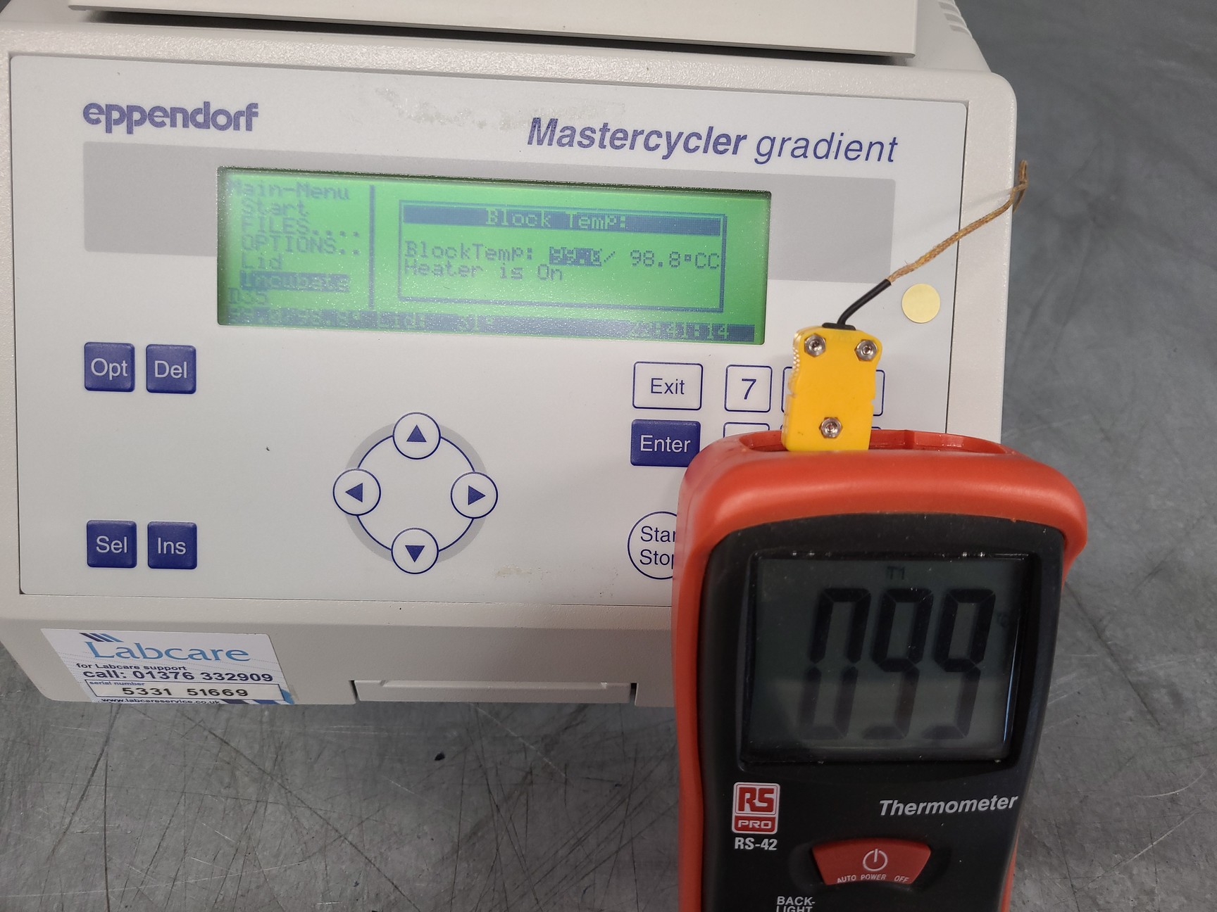 Image of Eppendorf Mastercycler Gradient Authorised Thermal Cycler PCR System Lab