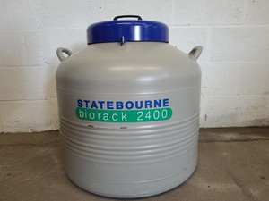 Thumbnail image of Statebourne Cryogenics Biorack 2400 Liquid Nitrogen Storage Tank Lab