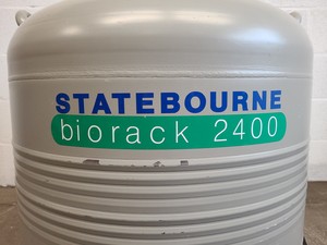 Thumbnail image of Statebourne Cryogenics Biorack 2400 Liquid Nitrogen Storage Tank Lab