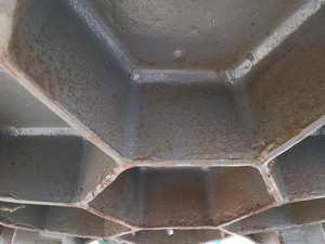 Thumbnail image of Steel Topped Heavy Metal Engineering Workshop Table / Bench