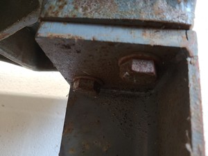Thumbnail image of Steel Topped Heavy Metal Engineering Workshop Table / Bench