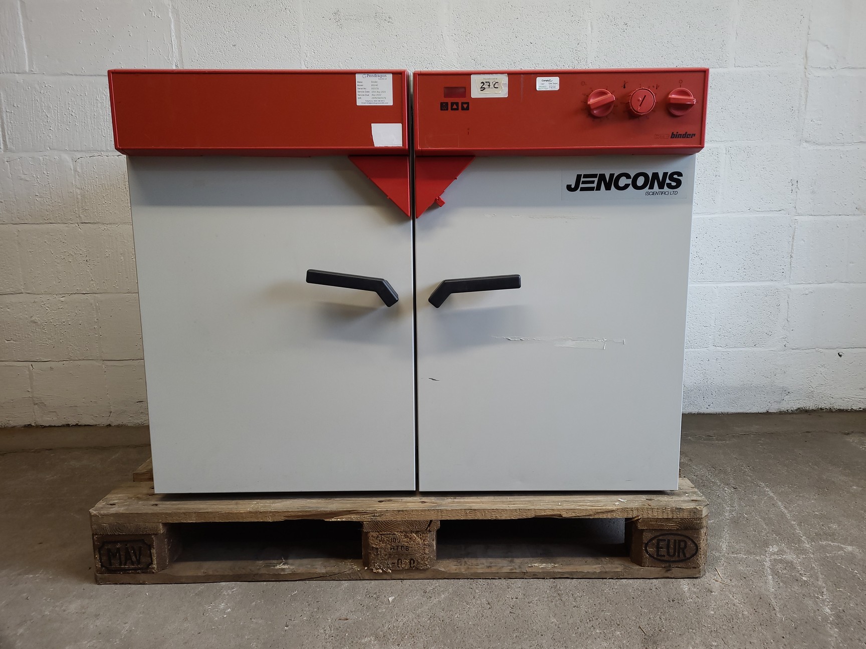 Image of Jencons LTD WTC Binder Double Door Drying Oven Lab