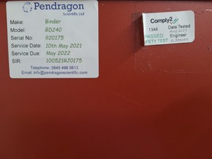 Thumbnail image of Pair of Jencons LTD WTC Binder Double Door Drying Ovens Lab Spares/Repairs
