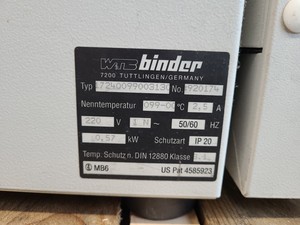 Thumbnail image of Pair of Jencons LTD WTC Binder Double Door Drying Ovens Lab Spares/Repairs