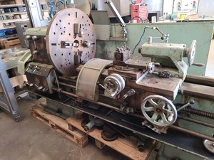 Thumbnail image of Mitchell of Keighley Engineering Workshop Lathe, 170cm Chuck, 3-Phase